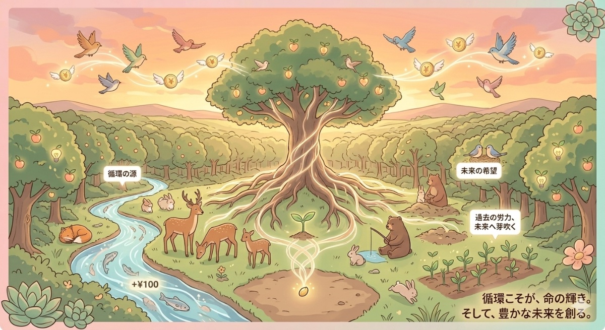 お金に愛される人が無意識にやっている「美しい手放し方」と循環の法則