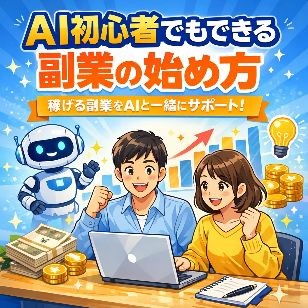 AI初心者向け 副業スタートガイド