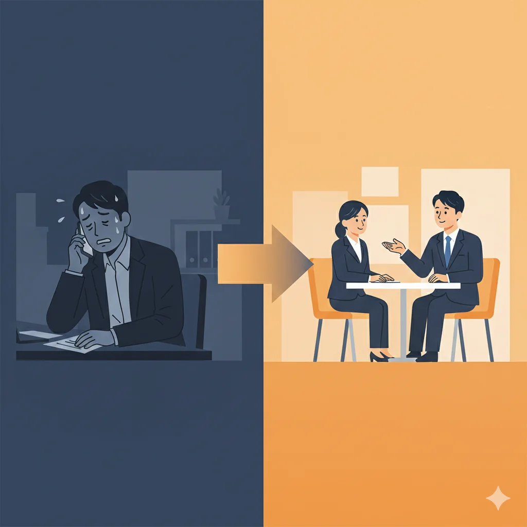 営業が苦手でも契約が取れた方法