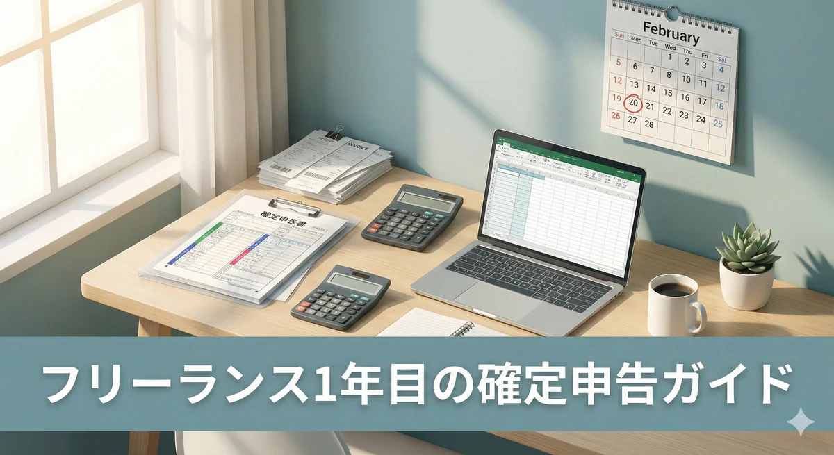 フリーランス1年目の確定申告ガイド