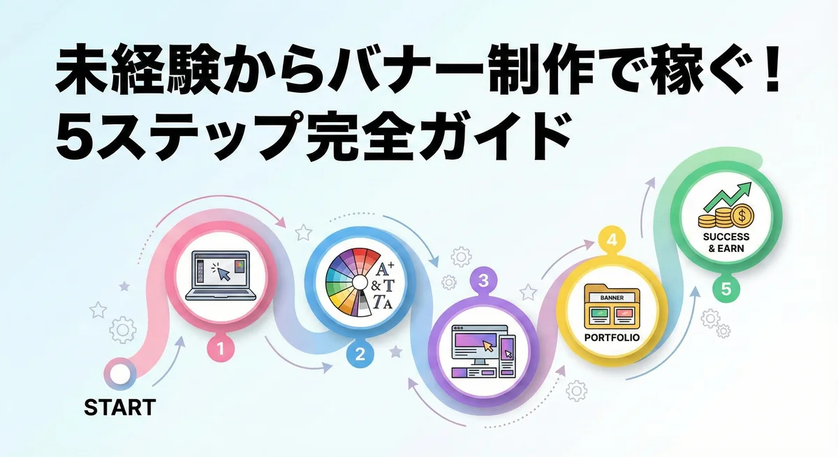 未経験から始めるバナー制作副業ロードマップ