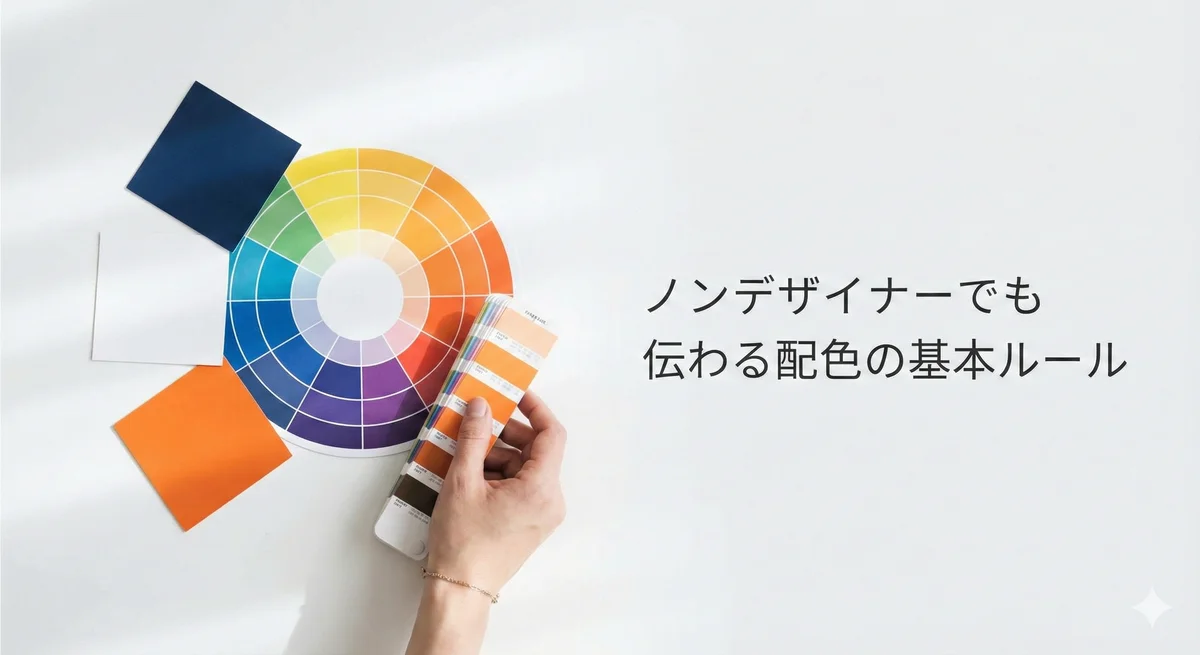 ノンデザイナーでも伝わる配色の基本ルール