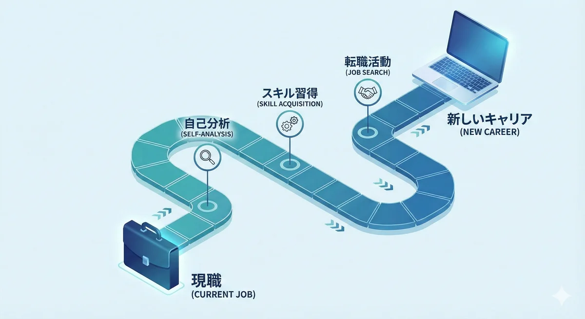 未経験からエンジニア転職を成功させたロードマップ