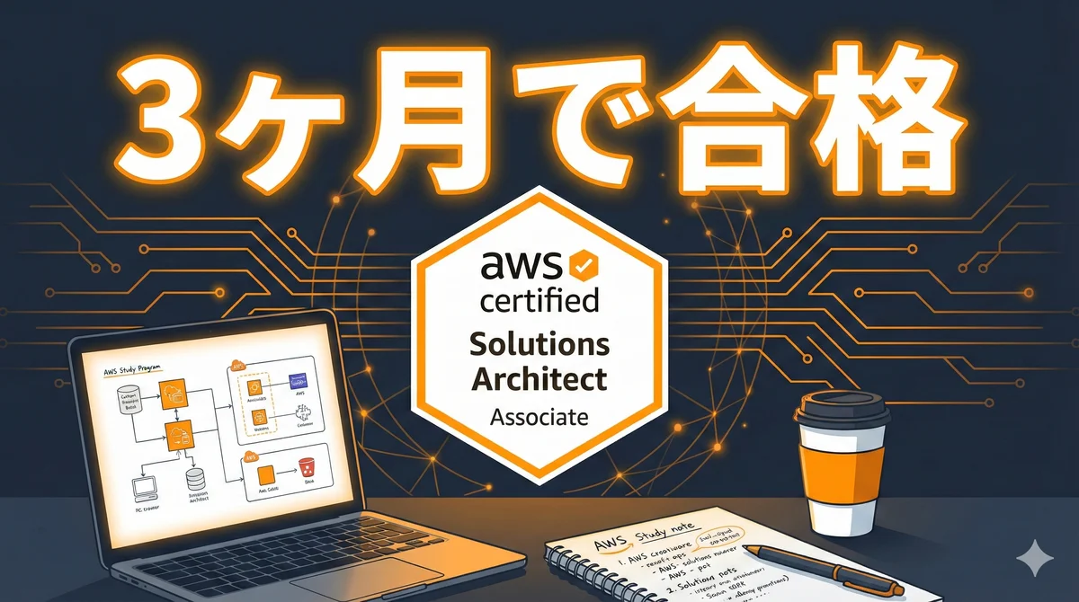 AWS資格を3ヶ月で取得した独学勉強法
