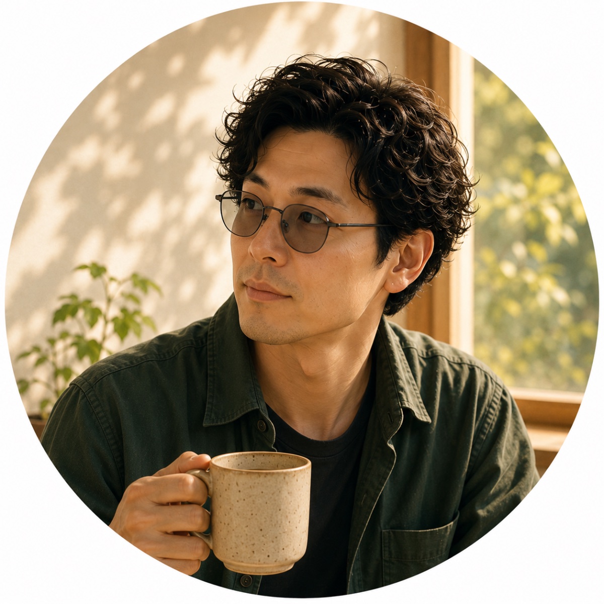 今日も。