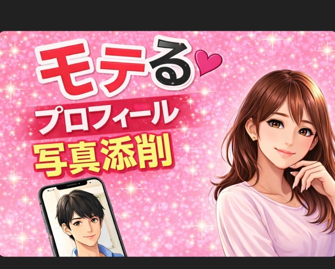 【男性必見】💓マッチングアプリ💓のプロフィール写真を添削します！